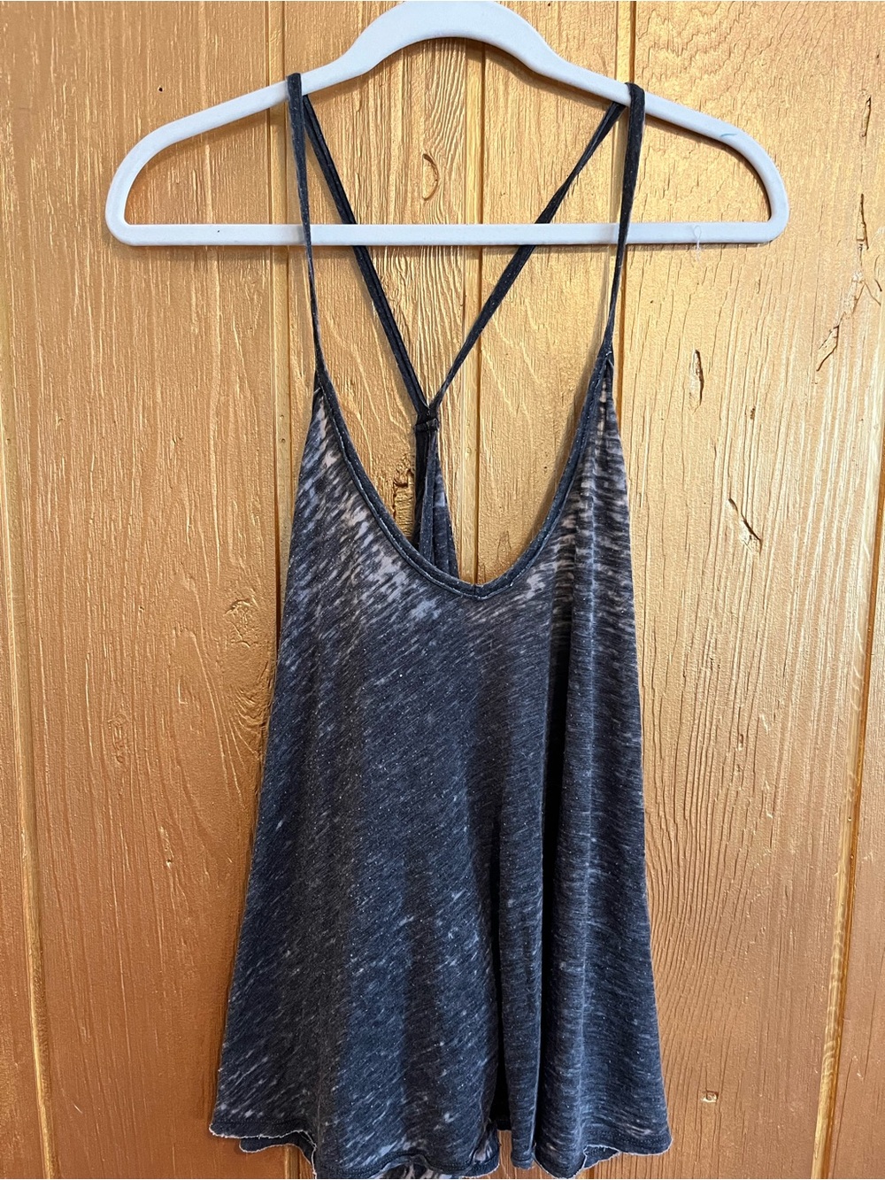 We the Free Charcoal Gray Strappy Women’s Swing Tank